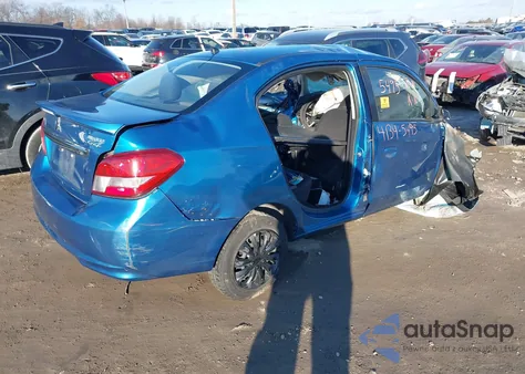 2018 Mitsubishi Mirage G4 Es из США, поврежденный, VIN ML32F3FJ1JHF03814